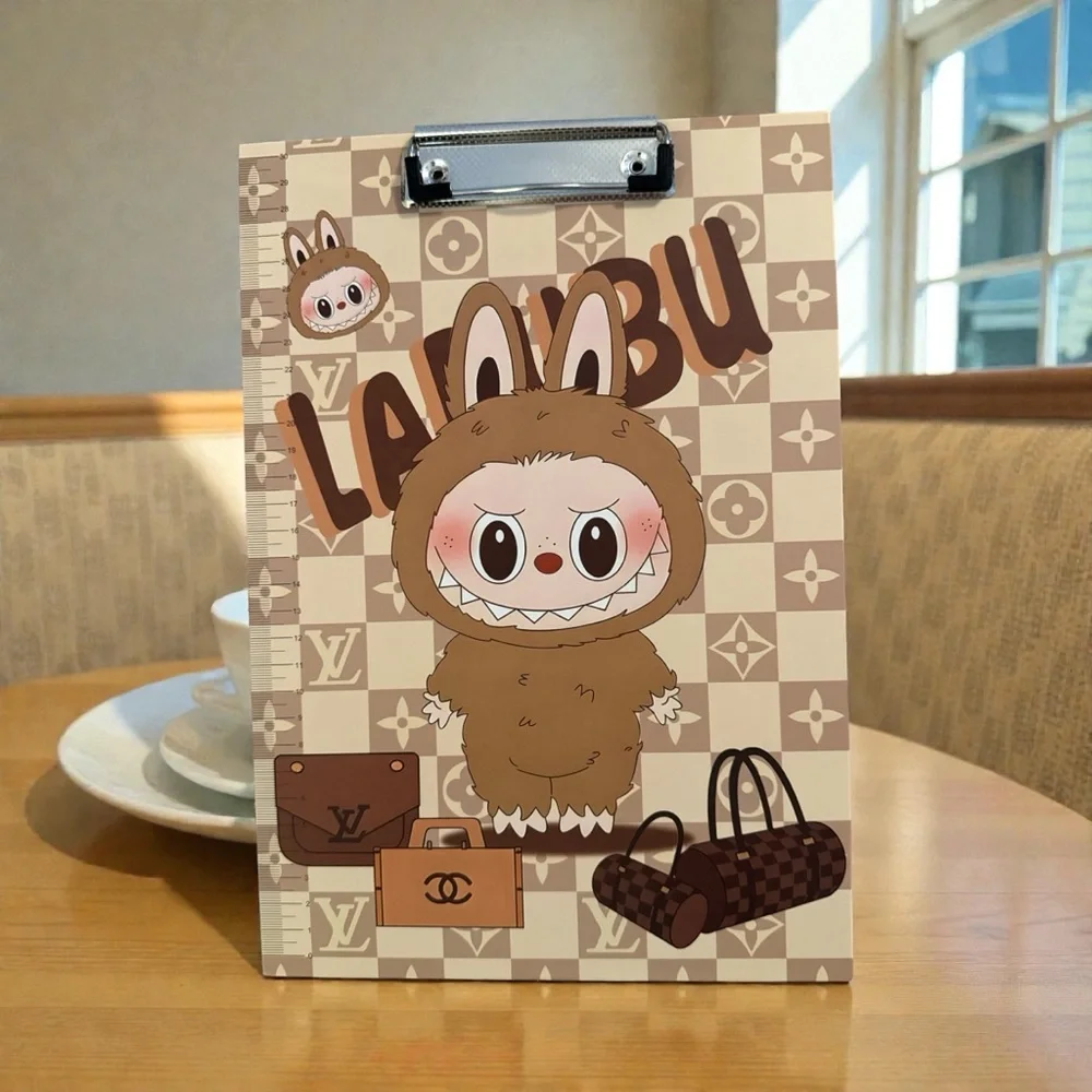 Labubu Brown Character Clipboard